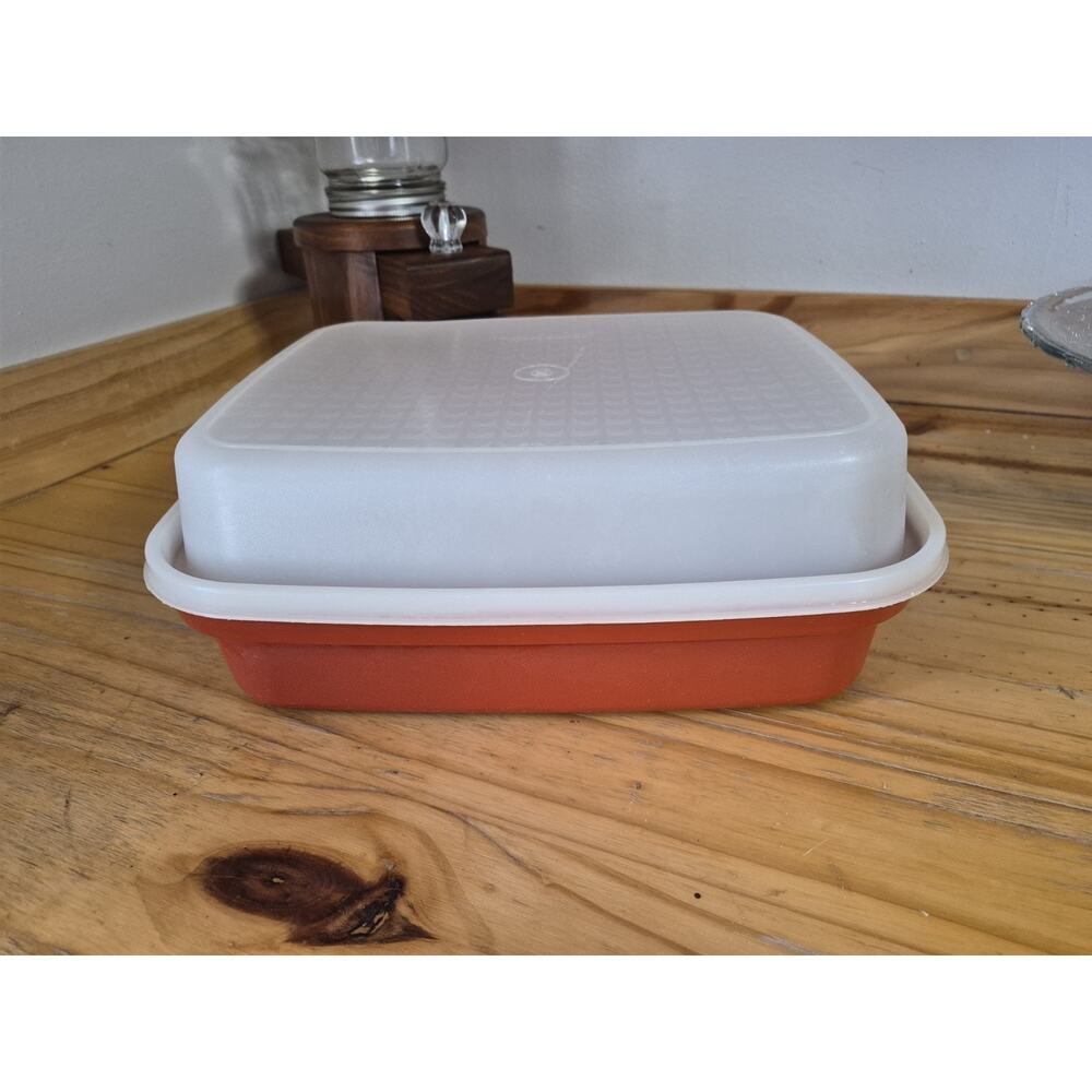 Vintage Tupperware Large Season N Serve Meat Marinade Paprika 1294-3
